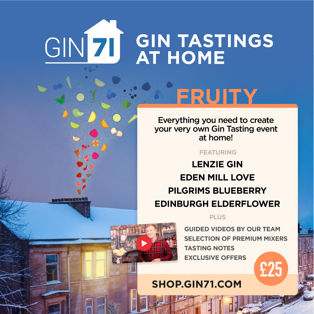 Fruity Gin Tasting at Home